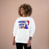 EMPIREJEFFTV Retro Sports Logo Sweatshirt — Champion Crewneck - Red & Blue