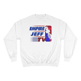 EMPIREJEFFTV Retro Sports Logo Sweatshirt — Champion Crewneck - Red & Blue