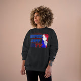 EMPIREJEFFTV Retro Sports Logo Sweatshirt — Champion Crewneck - Red & Blue