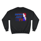 EMPIREJEFFTV Retro Sports Logo Sweatshirt — Champion Crewneck - Red & Blue