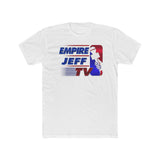 EMPIREJEFFTV  Graphic Tee — Retro Sports Logo Shirt - Red & Blue