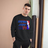 EMPIREJEFFTV Retro Sports Logo Sweatshirt — Champion Crewneck - Red & Blue