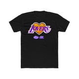 We Love LA Purple & Gold T-Shirt — Los Angeles Sports Pride
