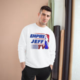 EMPIREJEFFTV Retro Sports Logo Sweatshirt — Champion Crewneck - Red & Blue