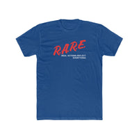 R.A.R.E (Real Actions Reflect Everything) Unisex Jersey Short Sleeve Tee Men's Cotton Crew Tee
